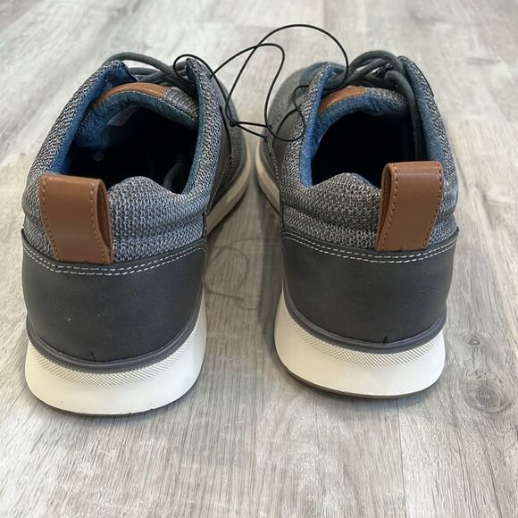 Izod Kyler Grey Business Casual Memory Foam Dress Shoes - Men’s 9.5 - NIB, NWT - Picture 6 of 10